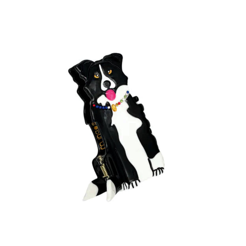 HAIR CLIP RENESME RIN RIN CORRE CORRE - PERRO BORDER COLLIE