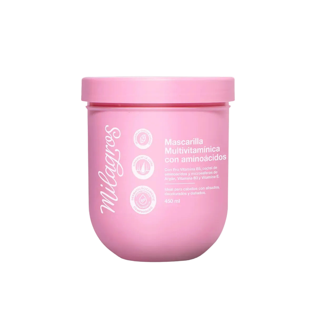MASCARILLA CAPILAR MILAGROS MULTIVITAMÍNICA AMINOÁCIDOS