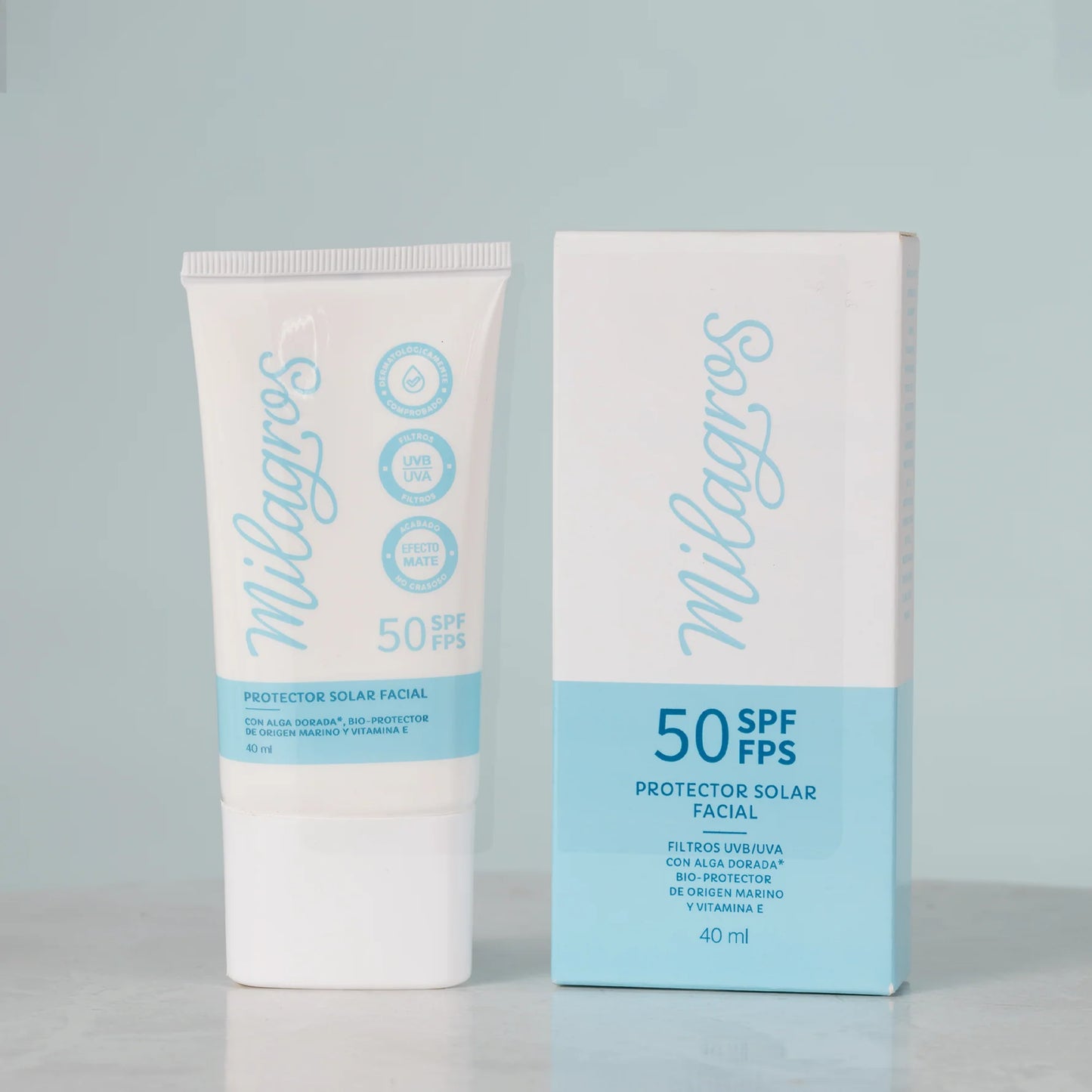 PROTECTOR SOLAR MILAGROS 50 SPF/FPS SIN COLOR
