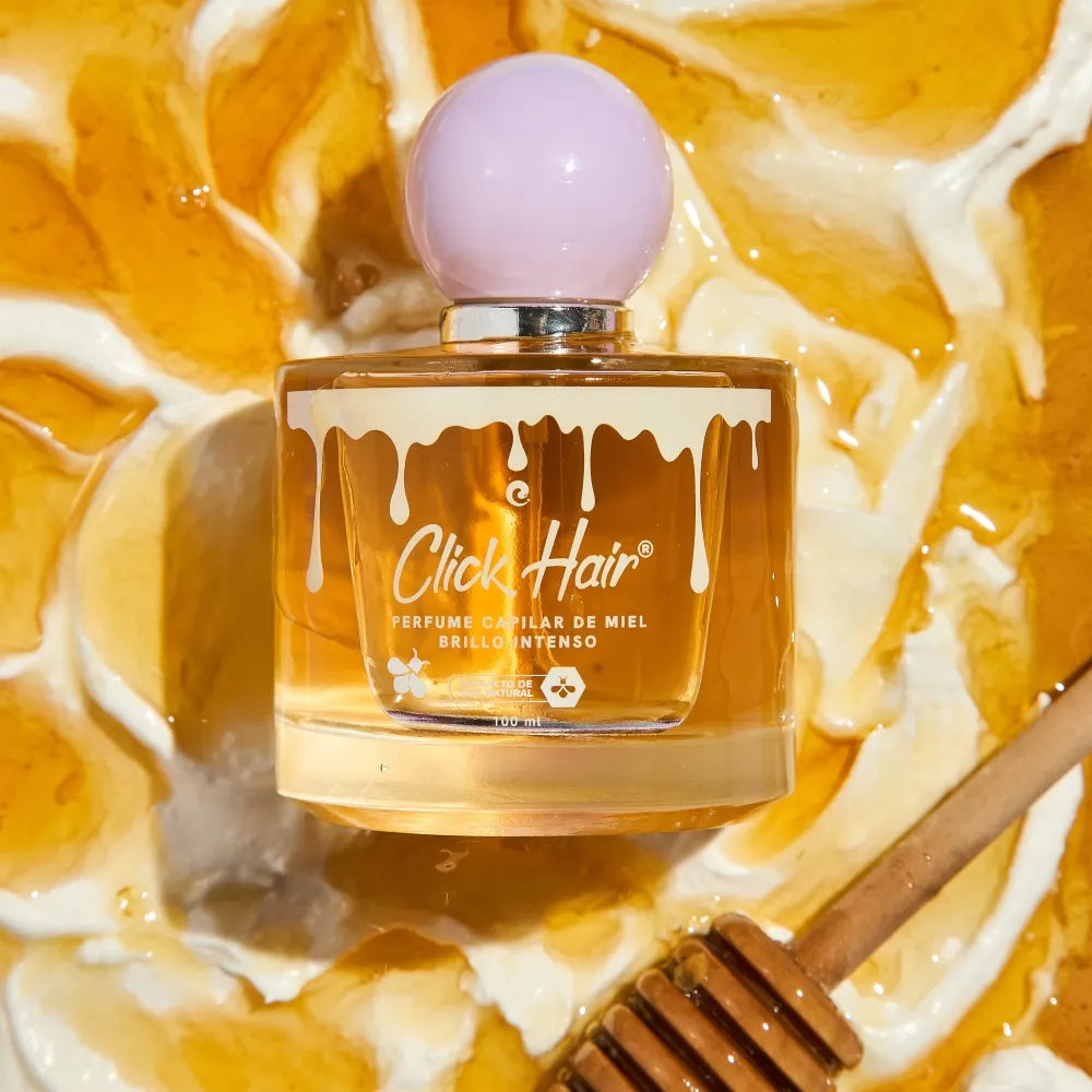 PERFUME CAPILAR CLICK HAIR MIEL BRILLO INTENSO