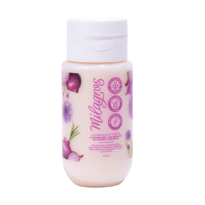 ACONDICIONADOR MILAGROS ANTIFRIZZ CEBOLLA Y PÉPTIDOS