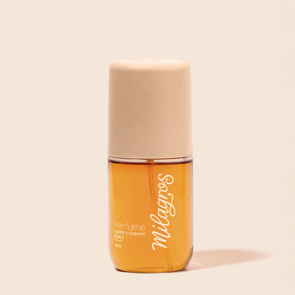 PERFUME CAPILAR Y CORPORAL MILAGROS BALI