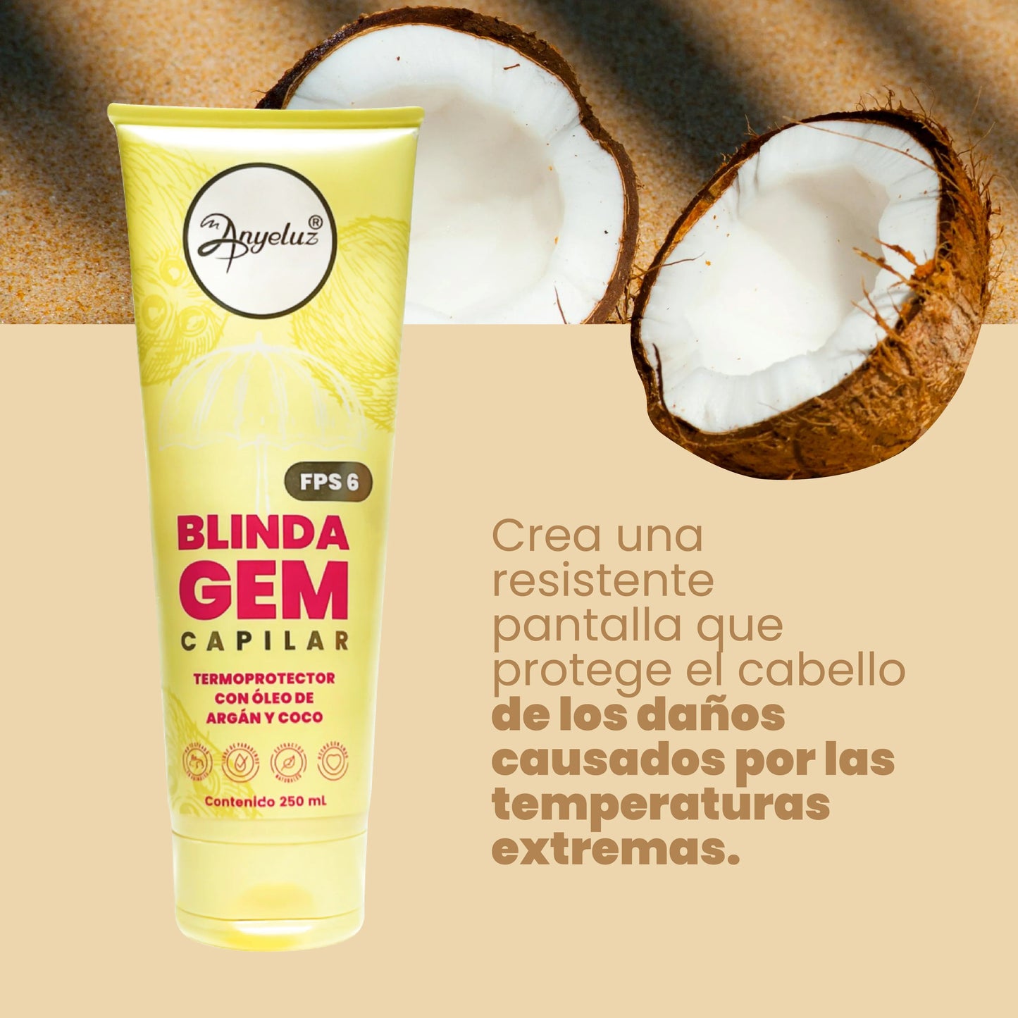 TERMOPROTECTOR ANYELUZ BLINDAGEM 250ML