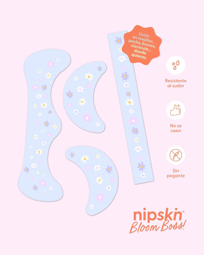 STICKERS DECORATIVOS PARA ROSTRO Y CUERPO BLOOM BOSS