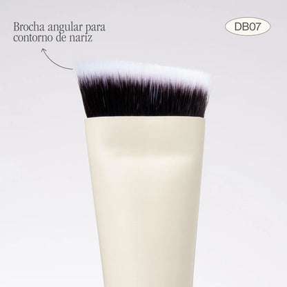 BROCHA ATENEA DUO GLAM DB07 CORRECTOR Y CONTORNO