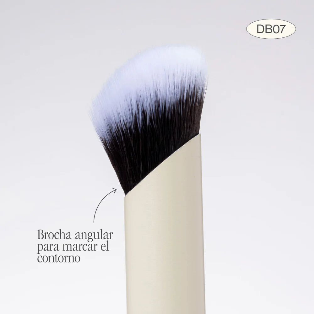 BROCHA ATENEA DUO GLAM DB07 CORRECTOR Y CONTORNO