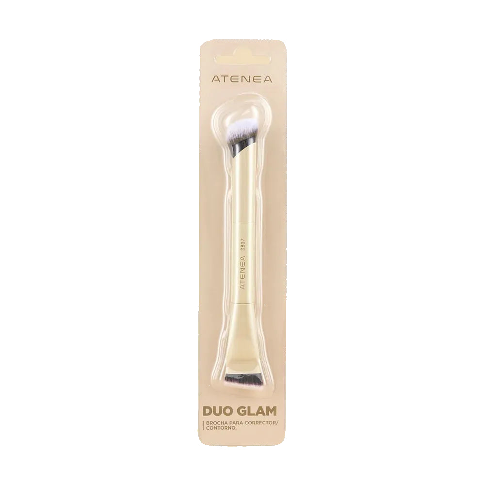 BROCHA ATENEA DUO GLAM DB07 CORRECTOR Y CONTORNO