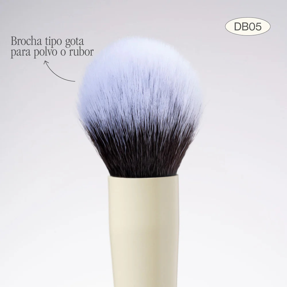 BROCHA ATENEA DUO GLAM DB05 GOTA POLVO Y CORRECTOR