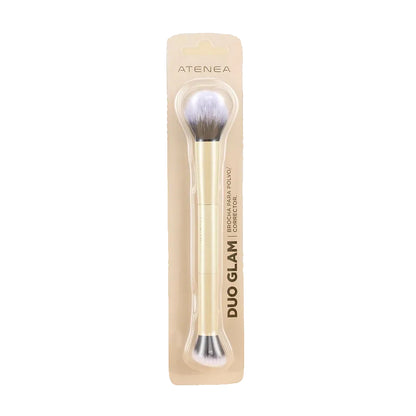 BROCHA ATENEA DUO GLAM DB05 GOTA POLVO Y CORRECTOR