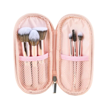 BROCHA ATENEA KIT PINK TRAVEL X6 PIEZAS KITAT7