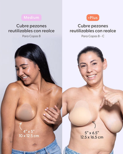 COPAS ADHESIVAS DE SILICONA LEVANTA BUSTO LIFT ME UP
