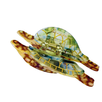 HAIR CLIP RENESME BERNA 2.0 - TORTUGA VERDE Y MARRÓN