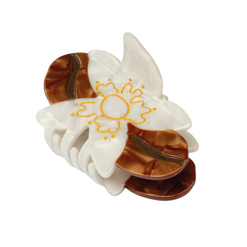 HAIR CLIP RENESME CARAMANTA - FLOR DE CAFÉ