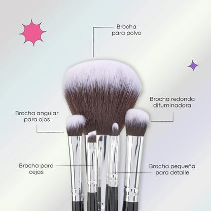 KIT DE BROCHAS X10 LULA ACADEMY