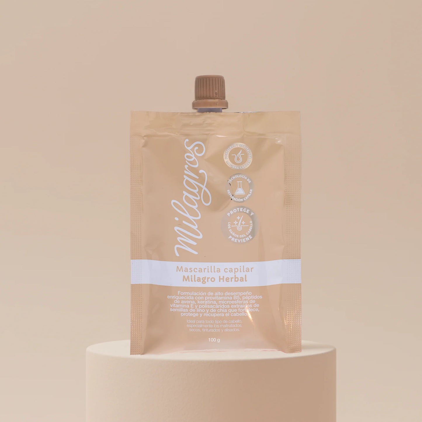MASCARILLA CAPILAR MILAGROS MILAGRO HERBAL