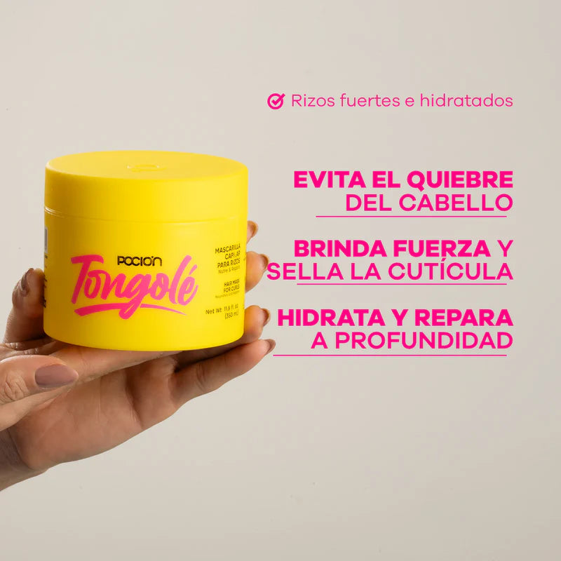 MASCARILLA CAPILAR TONGOLÉ RIZOS