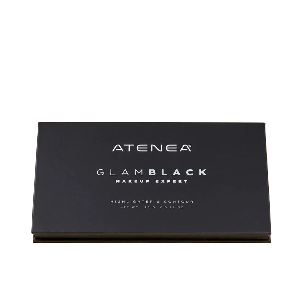 ILUMINADOR Y CONTORNO ATENEA PALETA GLAM BLACK X7 TONOS