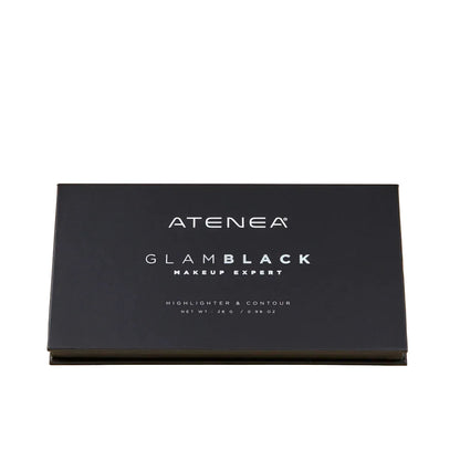 ILUMINADOR Y CONTORNO ATENEA PALETA GLAM BLACK X7 TONOS