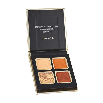 SOMBRA ATENEA PALETA BACKSTAGE X4 TONOS