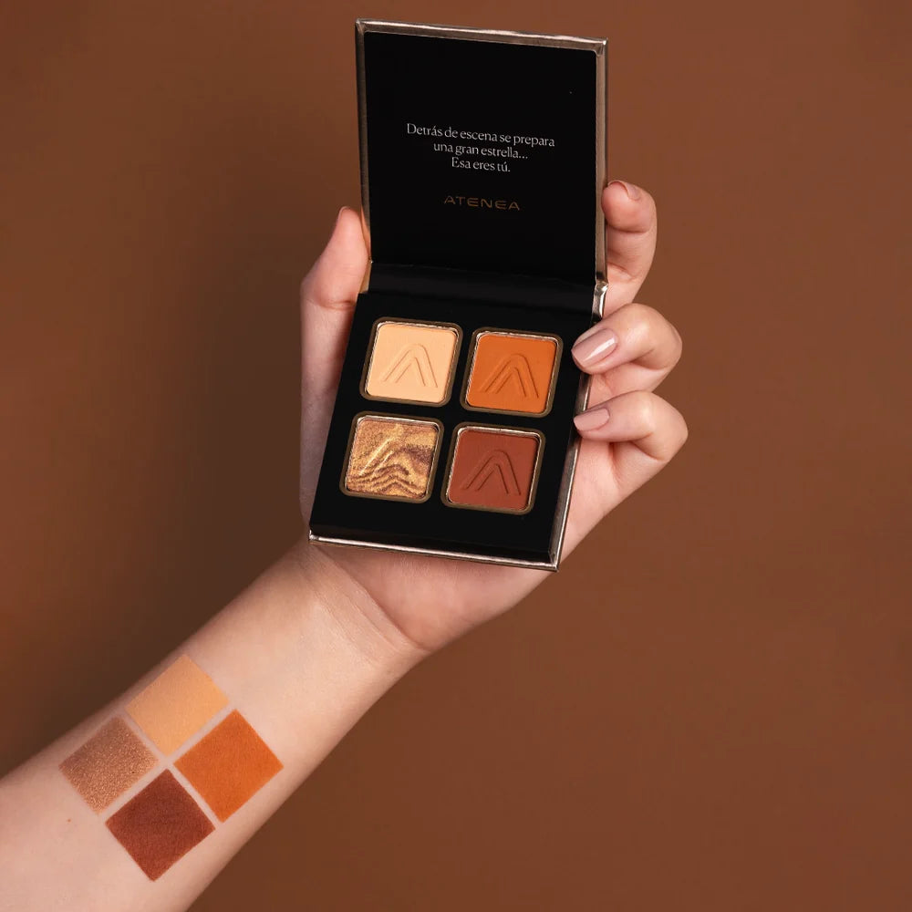 SOMBRA ATENEA PALETA BACKSTAGE X4 TONOS