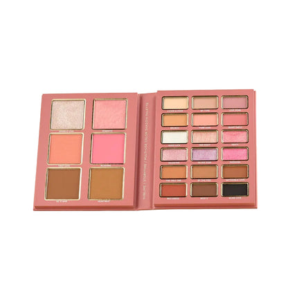 SOMBRA, BRONZER, RUBOR E ILUMINADOR ATENEA PALETA STORYTIME X24 TONOS