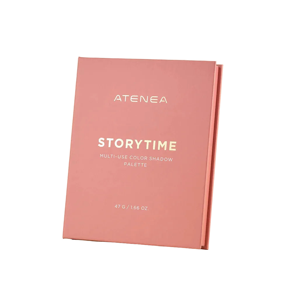 SOMBRA, BRONZER, RUBOR E ILUMINADOR ATENEA PALETA STORYTIME X24 TONOS
