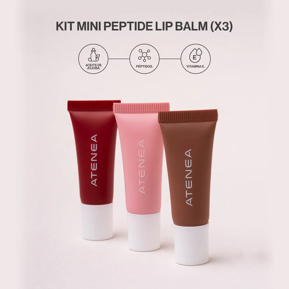 PEPTIDE MINI LIP BALM SET X3