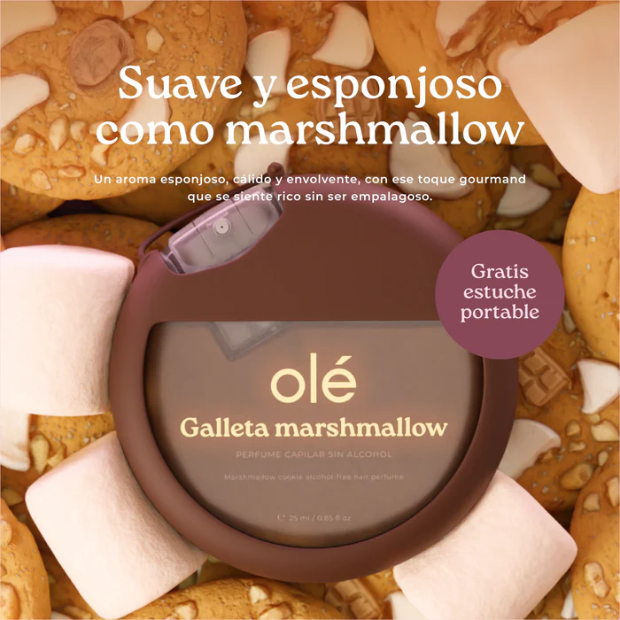 PERFUME CAPILAR GALLETA MARSHMALLOW CON ESTUCHE