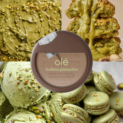 PERFUME CAPILAR GALLETA PISTACHIO CON ESTUCHE