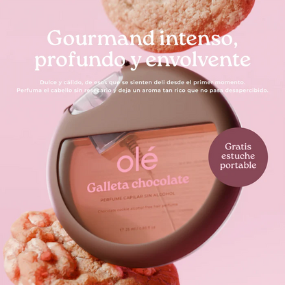 PERFUME CAPILAR GALLETA CHOCOLATE CON ESTUCHE
