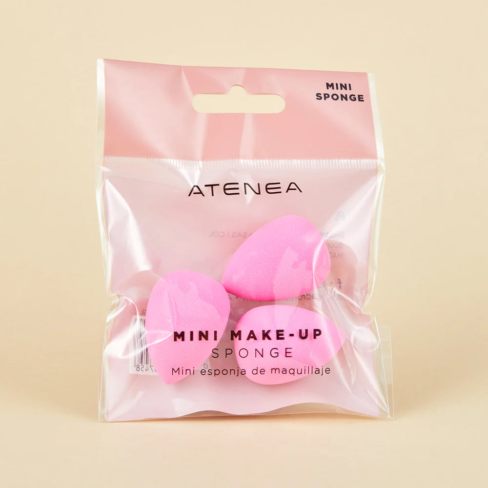 POMO DE MAQUILLAJE ATENEA MINI X3 PIEZAS
