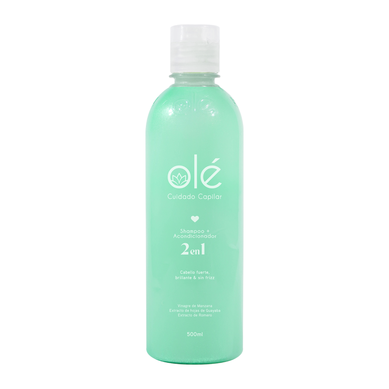 SHAMPOO 2 EN 1 VINAGRE DE MANZANA