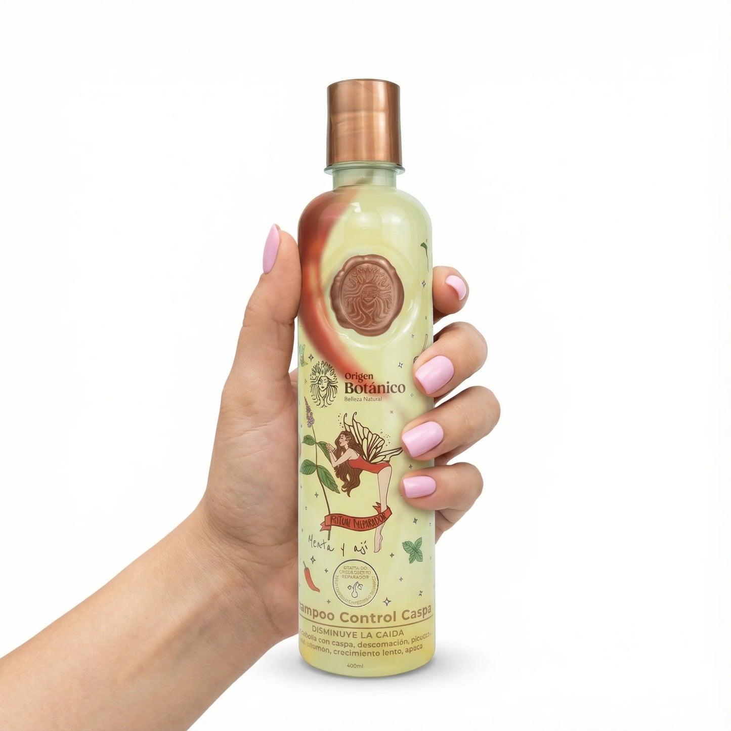 SHAMPOO CONTROL CASPA MENTA Y AJÍ