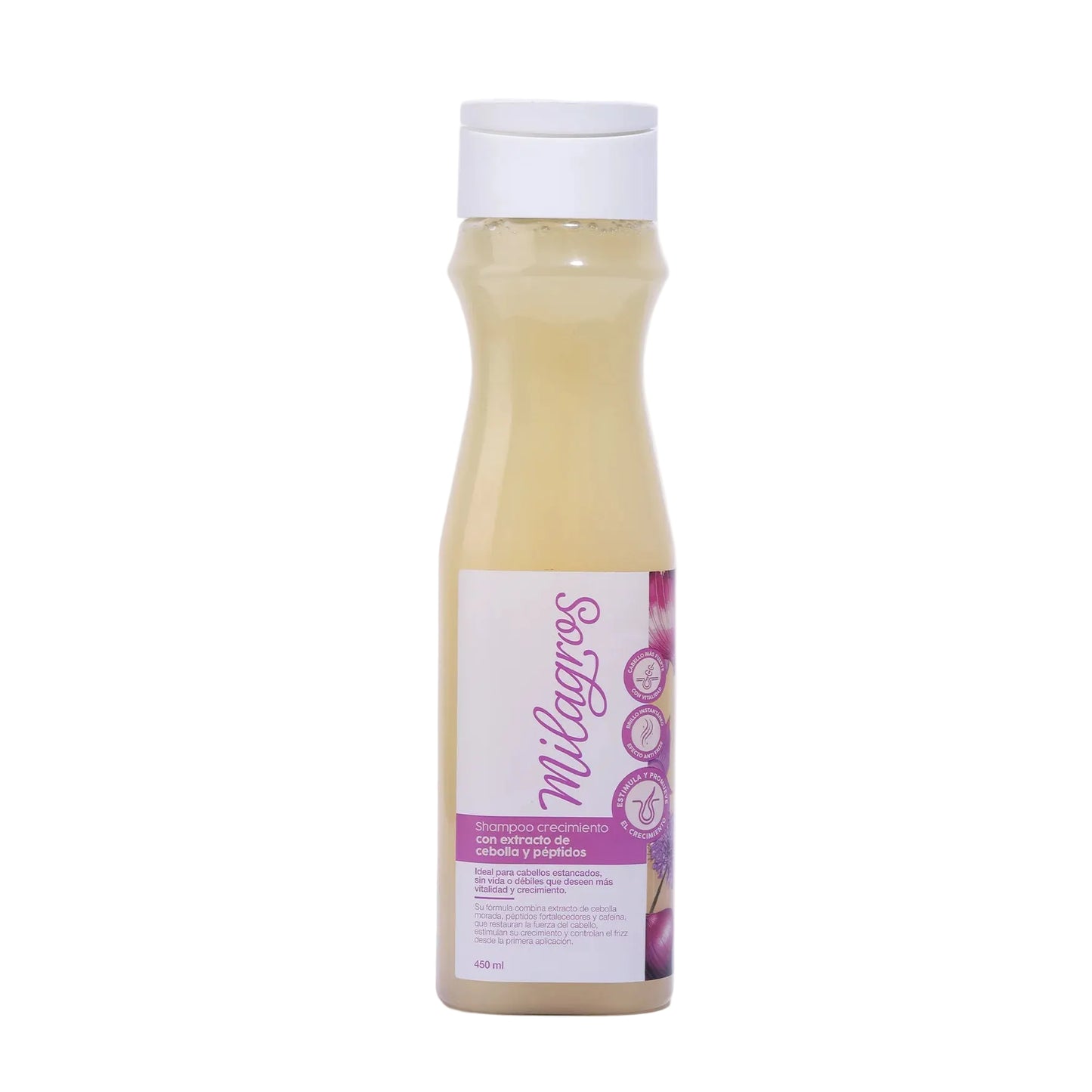 SHAMPOO MILAGROS CRECIMIENTO CEBOLLA Y PÉPTIDOS
