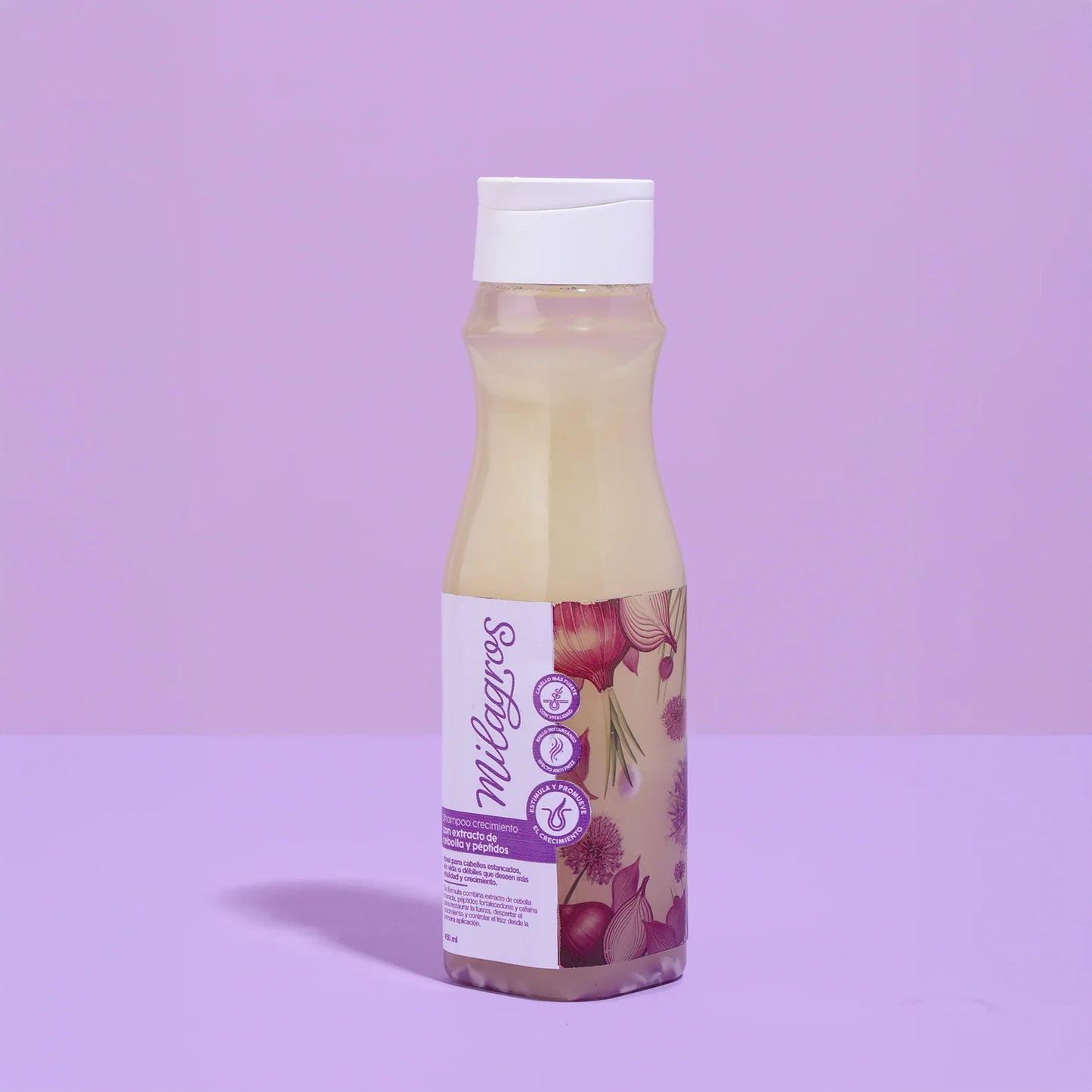 SHAMPOO MILAGROS CRECIMIENTO CEBOLLA Y PÉPTIDOS