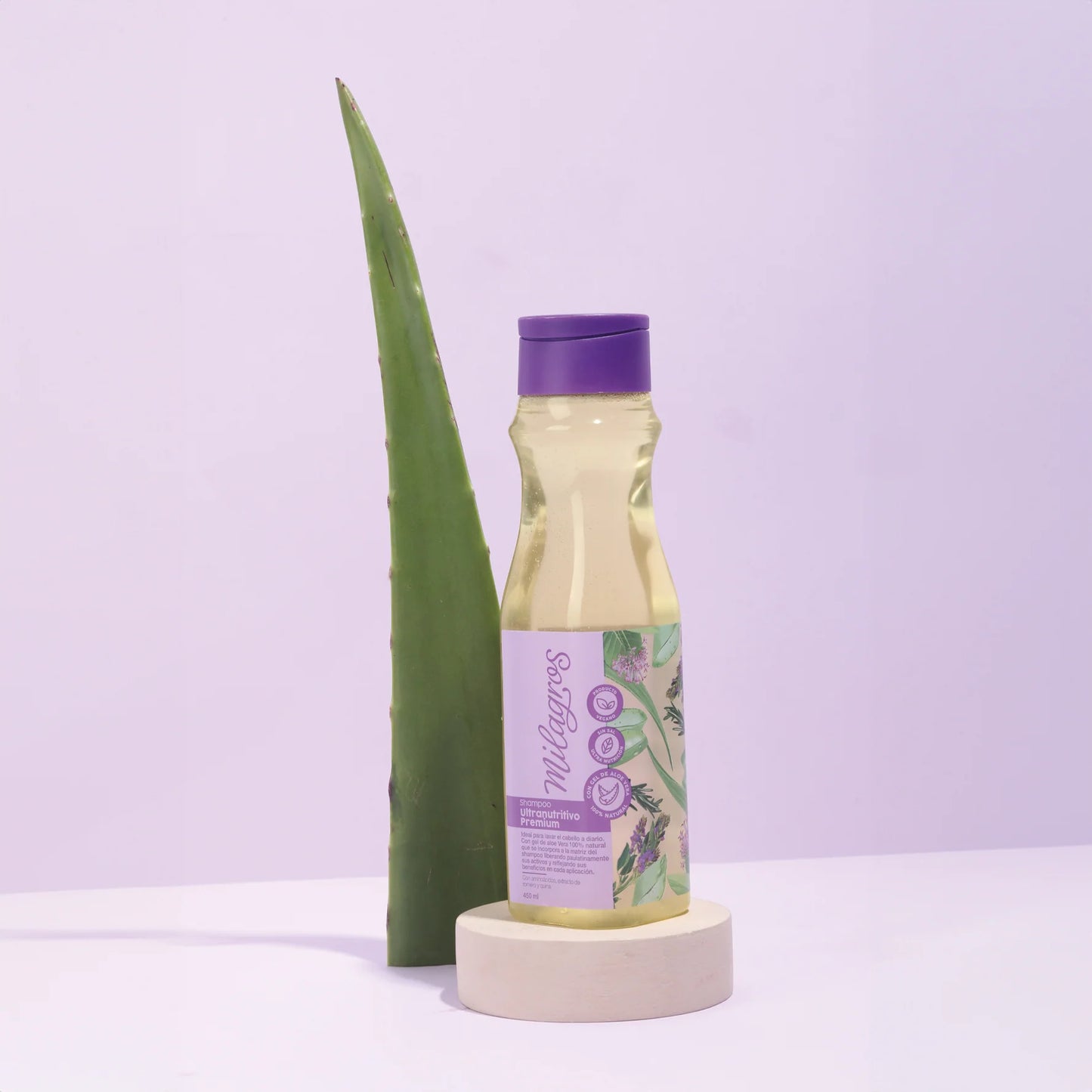 SHAMPOO MILAGROS ULTRANUTRITIVO PREMIUM ALOE VERA