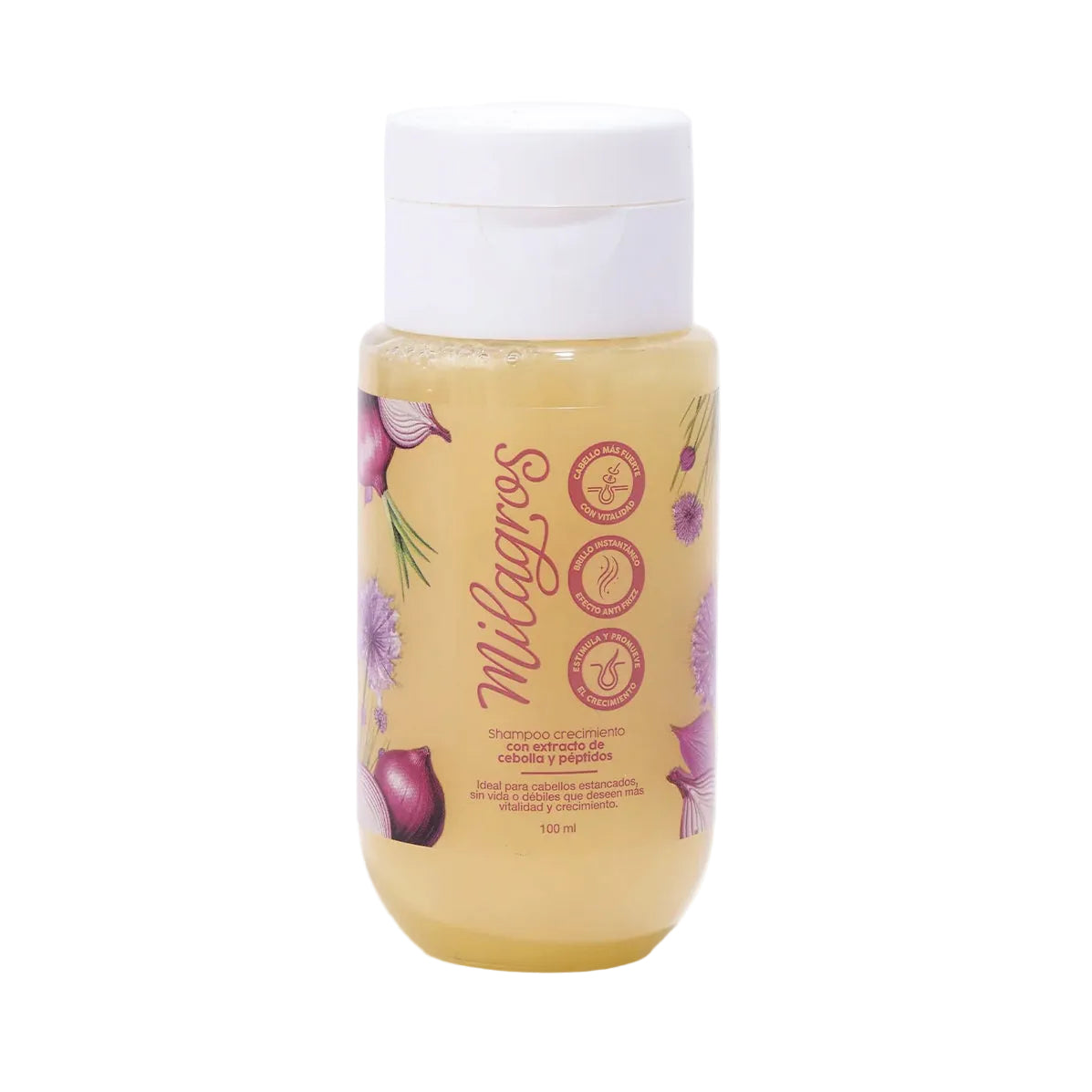 SHAMPOO MILAGROS CRECIMIENTO CEBOLLA Y PÉPTIDOS