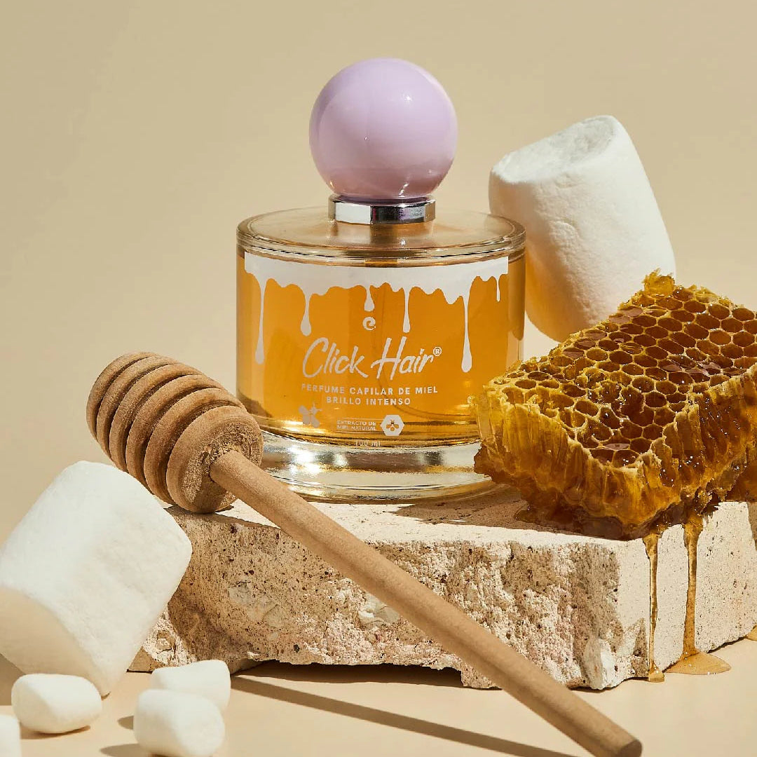 PERFUME CAPILAR CLICK HAIR MIEL BRILLO INTENSO