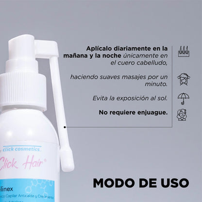 TÓNICO CAPILAR CLICK HAIR PELINEX
