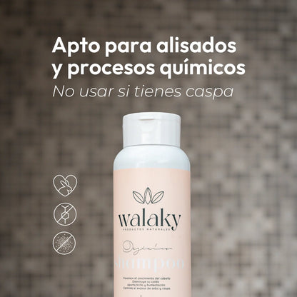 SHAMPOO WALAKY ORGÁNICO HERBAL